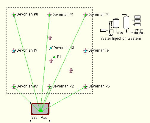 Reservoir map